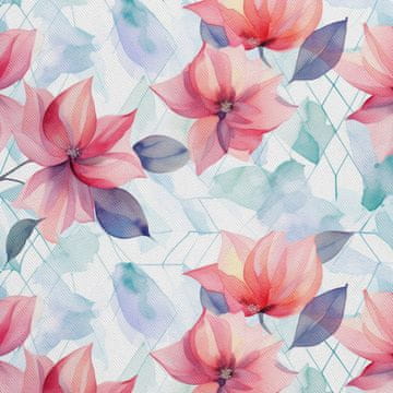 VANJSKI DECOSTOFFE OXFORD - Blumen - DX2420