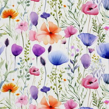 VANJSKI DECOSTOFFE OXFORD - Blumen - DX2435