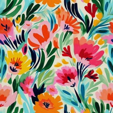 VANJSKI DECOSTOFFE OXFORD - Blumen - DX2444