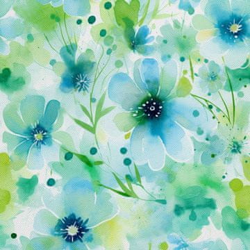 VANJSKI DECOSTOFFE OXFORD - Blumen - DX2463
