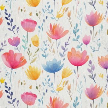 VANJSKI DECOSTOFFE OXFORD - Blumen - DX2497