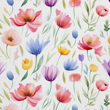 VANJSKI DECOSTOFFE OXFORD - Blumen - DX2664