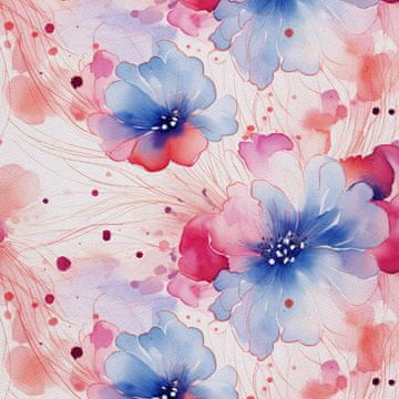 VANJSKI DECOSTOFFE OXFORD - Blumen - DX2691