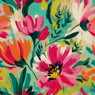 VANJSKI DECOSTOFFE OXFORD - Blumen - DX2707