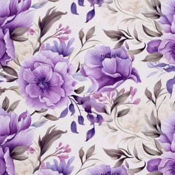 VANJSKI DECOSTOFFE OXFORD - Blumen - DX2726