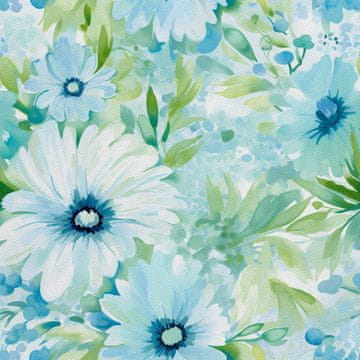 VANJSKI DECOSTOFFE OXFORD - Blumen - DX2728
