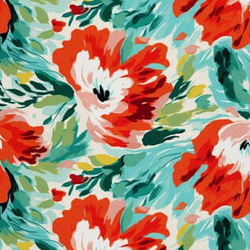 VANJSKI DECOSTOFFE OXFORD - Blumen - DX2880