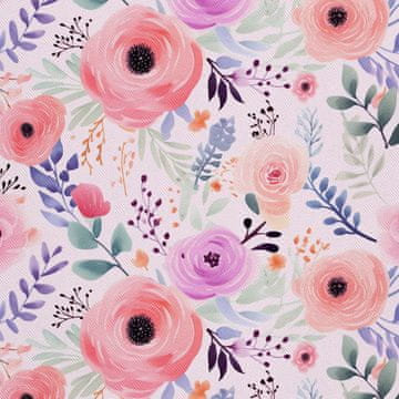 VANJSKI DECOSTOFFE OXFORD - Blumen - DX2889