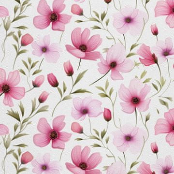 VANJSKI DECOSTOFFE OXFORD - Blumen - DX3011