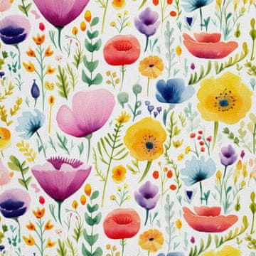 VANJSKI DECOSTOFFE OXFORD - Blumen - DX3016