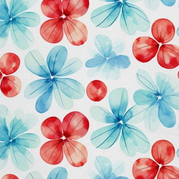 VANJSKI DECOSTOFFE OXFORD - Blumen - DX3032