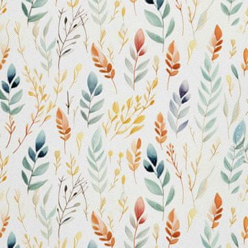 VANJSKI DEKOSTOFFE OXFORD - Pflanzenmuster - DX2187