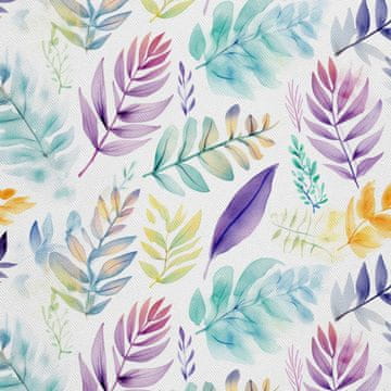 VANJSKI DEKOSTOFFE OXFORD - Pflanzenmuster - DX2241
