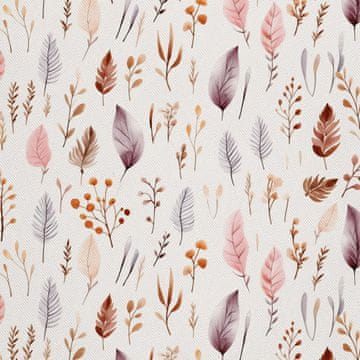 VANJSKI DEKOSTOFFE OXFORD - Pflanzenmuster - DX2286