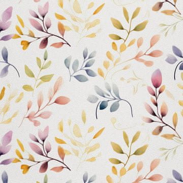 VANJSKI DEKOSTOFFE OXFORD - Pflanzenmuster - DX2332