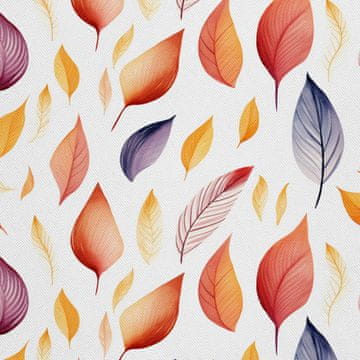 VANJSKI DEKOSTOFFE OXFORD - Pflanzenmuster - DX2636