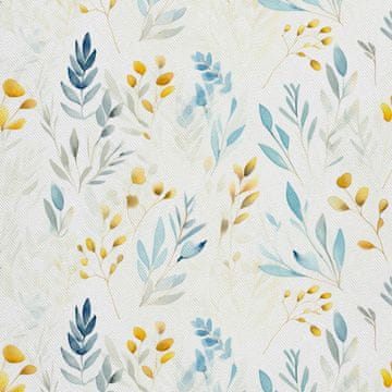 VANJSKI DEKOSTOFFE OXFORD - Pflanzenmuster - DX2656