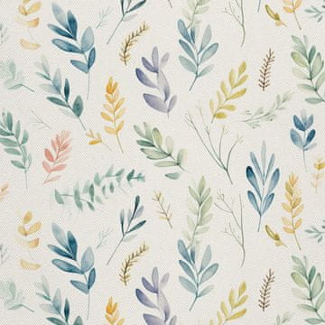 VANJSKI DEKOSTOFFE OXFORD - Pflanzenmuster - DX2862