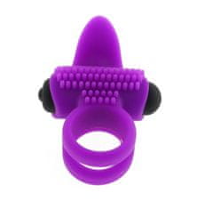 Adrien Lastic Bullet Lastic Ring prsten za erekciju sa stimulatorom klitorisa
