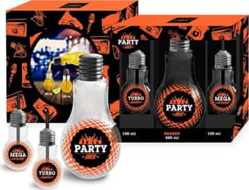 BG Šejker za koktele Party Mix i 2 čaše