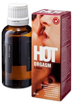 Cobeco Pharma Kapi za jači orgazam i libido za parove Hot Orgasm S-Drops 30 ml