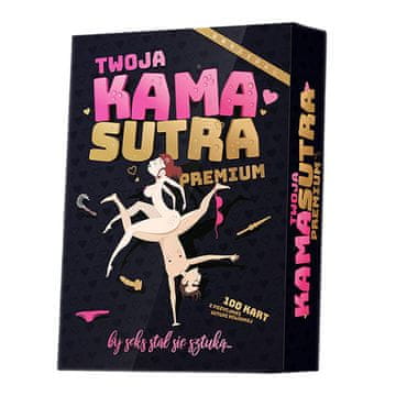 Vaša premium erotska igra Kama Sutra 100 karata s ilustriranim položajima