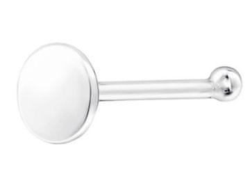 Seijou Srebrni prsten za nos, okrugli, piercing za nosnicu 2,2 mm, srebro 925