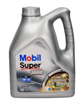 Mobil SUPER ULJE 5W30 4L 3000XE / 505,00 505,01 / 229,31 229,51 229,52 / DEX2 / WSS-M2C917-A