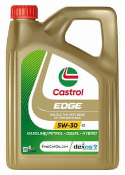 Castrol ULJE 5W30 4L EDGE C3 TITANIUM / SN/CF / 505,00 505,01 / 229,31 229,51 / DEX2 / RN 0700 0710 / OPEL OV 040 1547 - D30