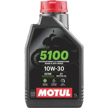 Motul ULJE 10W30 1L 5100 4T ESTERSKE TEHNOLOGIJE/MOTOCIKLI
