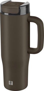 slomart ZWILLING THERMO PLUS 1034743 Termos šalica sa slamkom - 900 ml, smeđa