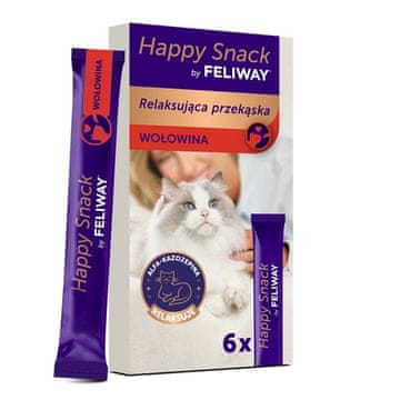 Ceva CEVA Feliway Happy Snack govedina - mačje poslastice - 6x15g