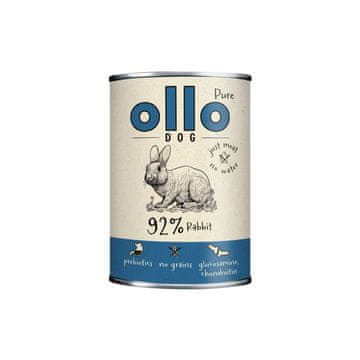 Pure OLLO Pure Rabbit - mokra hrana za pse - 400g