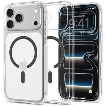 Spigen Spigen Ultra Hybrid MagSafe maska za iPhone 18 Pro / 17 Pro - Prozirni grafit