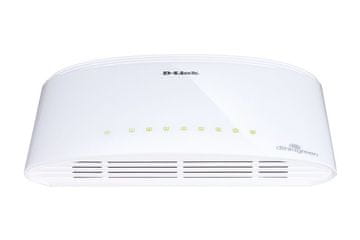 Switch D-Link DGS-1008D Gigabitni mrežni prekidač (switch), 8 portova