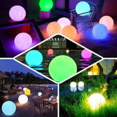 Cool Mango plutajuća svjetleća kugla za bazen 2 komada (1 + 1 GRATIS), RGB LED, daljinski upravljač - Floatylight