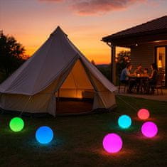 Cool Mango plutajuća svjetleća kugla za bazen 2 komada (1 + 1 GRATIS), RGB LED, daljinski upravljač - Floatylight