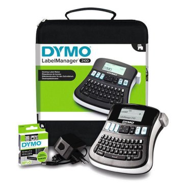 Dymo LabelManager 210D QWERTZ tipkovnica (2094492) + torbica, D1 naljepnice do 12 mm, pisač naljepnica S0784470