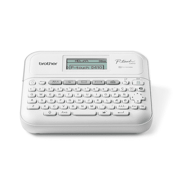 Brother P-TOUCH PT-D410VP (PTD410VPYJ1) LCD s tipkovnicom, pisač naljepnica