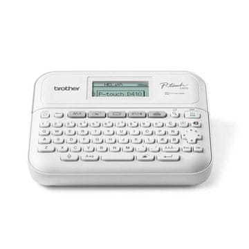 Brother P-TOUCH PT-D410 LCD s tipkovnicom, pisač naljepnica