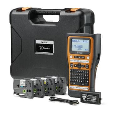 Brother P-TOUCH PT-E560BTSP (PTE560BTSPQL1) 4x etikete + vrećica, pisač etiketa
