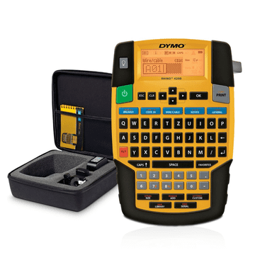 Dymo Rhino 4200 KIT QWERTZ tipkovnica (1852998) do 19 mm, pisač naljepnica + torbica
