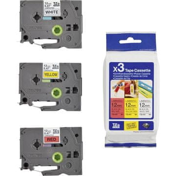 Brother TZE-31M3 3-pak (12 mm x 8 m x 3) C-C/C-Ž/C-B, laminirana etiketa