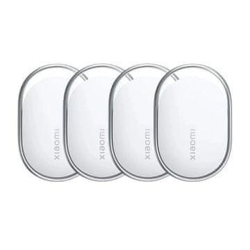 Xiaomi Tag 4 paketa pametnih Bluetooth lokatora s podrškom za Apple Find My i Google Find Hub, IP67, bijeli (BHR08SPGL)