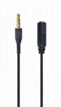 Gembird Audio / Video kabel - 3,5mm (M) - 3,5mm (F) adapter, 3,5 m, crni (CCA-419)
