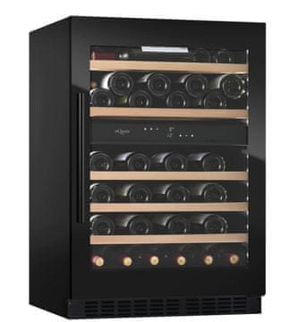 mQuvée podpultni ugradbeni hladnjak za vino WCD60FGB-800