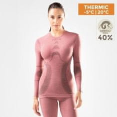 IRON-IC Merino 40 Thermic Women – ženska termo majica od merino vune, S/M