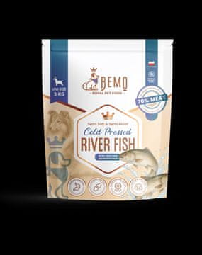 BE hladno prešana riječna riba - hladno prešana hrana za pse s riječnom ribom 1 kg