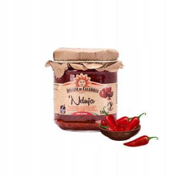 Nduja ljuti umak od salame s čili papričicom 180g Delizie Di Calabria