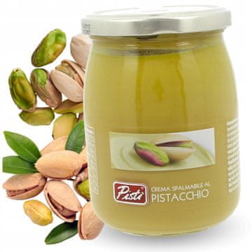 PISTI Sicilijanska krema od pistacija 600g Pasta od talijanskih pistacija 45% pistacija